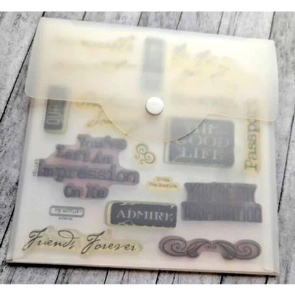 My Acrylix Close to My Heart The Good Life #D1164 Stamps Phrases